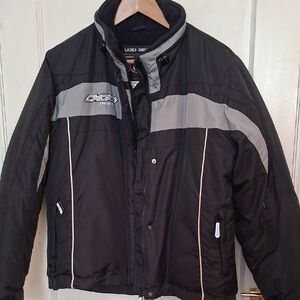 Choka Women's Black and Gray‎ Ski Jacket